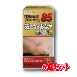 本草製薬 本草 防風通聖散エキス錠-Ｈ【6個セット】 180錠×6個セット
