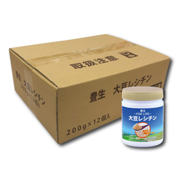 豊生 大豆レシチン顆粒【12個セット】 200g×12個セット